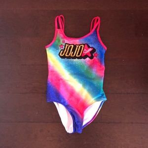 New Jojo Siwa Girls Swimsuit 6/6x